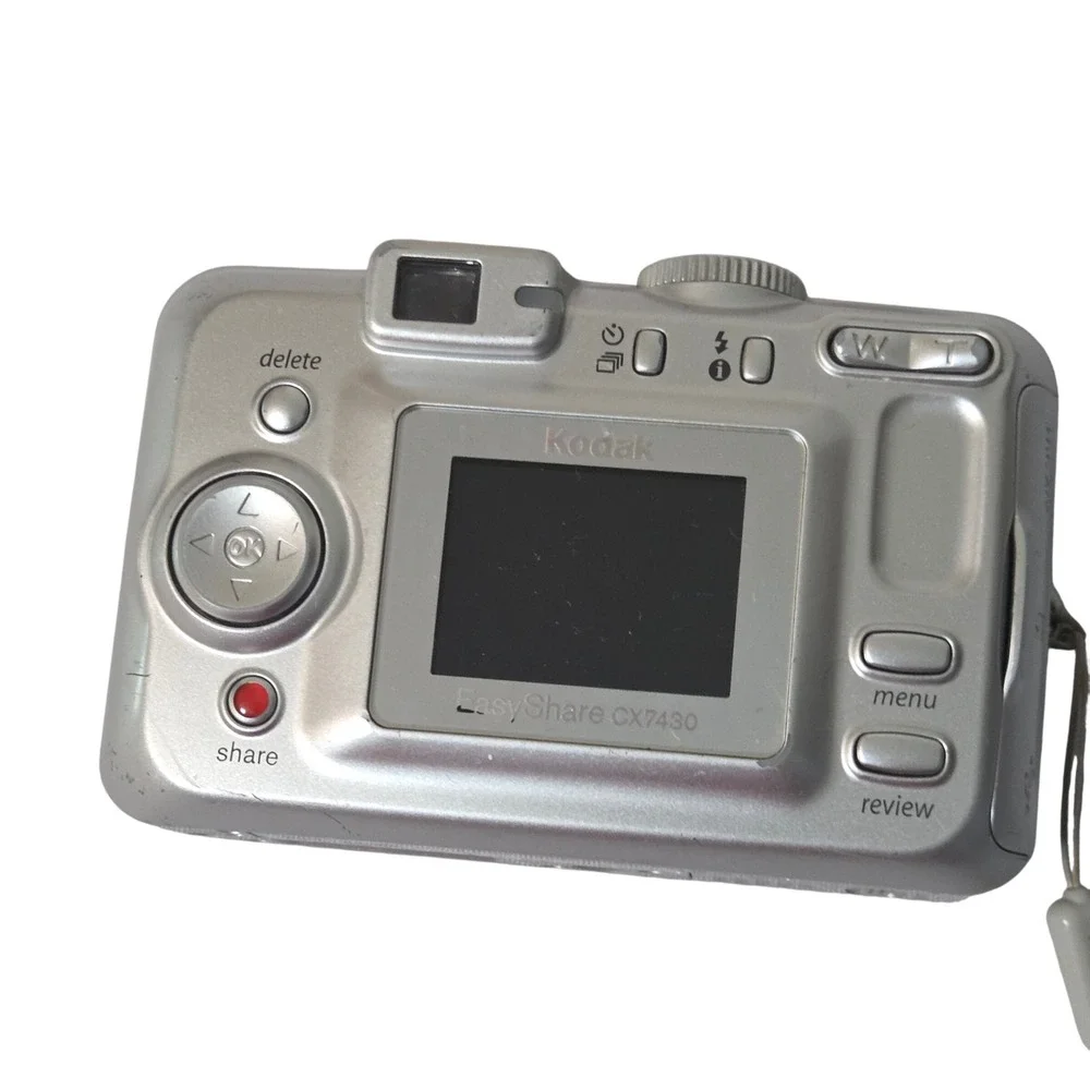 Kodak Digital Camera Unisex OS Silver EasyShare CX7430 4.0MP 3x Optical Zoom